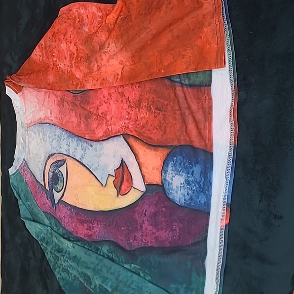 WAS $48 Women’s printed graphic t-shirt size xxl short sleeve nwot - Picture 10 of 12